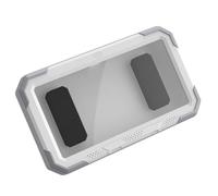 IMUSINICE Soporte Táctil para Móvil Agua Resistente en Teléfono al Pantalla Antiniebla y Rotación 360° Plástico Blanco para Baño para Ducha