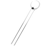 IMUSINICE Sujetador de Cabello para Mujeres Elegante Forma de Luna en Aleación Plateada, Pinza Práctica Antideslizante Adecuado para Peinados de Fiesta y Uso Diario