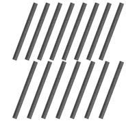 IMUSINICE Varillas de Grafito Negro Paquete de 15 Unidades Electrodo de Grafito Alta Resistencia a Temperatura y Composición Química Estable para Laboratorio para Experimentos Científicos