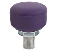 IMUSINICE Zapata de Freno para Patines en Línea, Tope de Puntera Delantera de Goma y Metal, Diámetro de Rosca 15,5mm, para Patines Quad y Dobles, Patinaje Exterior y Prácticas Competitivas