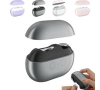 imwing easyclip smart nail clipper,3-in-1 Multi-Functional Smart Nail Clipper,Electric nail clippers that can be polished and illuminated, equipped with self collecting debris function-A