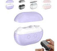 imwing easyclip smart nail clipper,3-in-1 Multi-Functional Smart Nail Clipper,Electric nail clippers that can be polished and illuminated, equipped with self collecting debris function-D