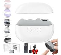 Imwing EasyClip,Yosody Cortaúñas Imwing Easy Clipnails, cortaúñas inteligente Fanyil Easyclip, cortaúñas inteligente para personas mayores, cortaúñas y pulidor con luz LED y caja de almacenamiento