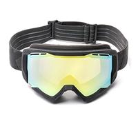 IMX RACING Endurance Gafas de Bicicleta Gafas de Moto | Esponja de Triple Capa | Lente Doble | Resistente a los Arañazos Antiniebla y Revestimiento UV | Cinturón Ancho con Estampado de Silicona