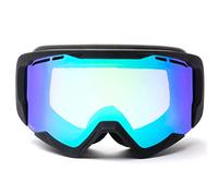 IMX RACING Endurance Gafas de Bicicleta Gafas de Moto | Esponja de Triple Capa | Lente Doble | Resistente a los Arañazos Antiniebla y Revestimiento UV | Cinturón Ancho con Estampado de Silicona