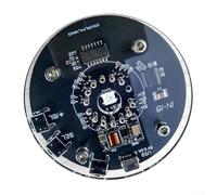 IN-18 Nixie - Juego de construcción de reloj tubular con mecanismo de cuarzo, pantalla retro de tubos de vacío, formato 12/24 horas, fuente de alimentación micro USB para escritorio o decoración de