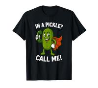 In a Pickle Call Me Joke Gag Pickles Lover Hero Pickle Camiseta