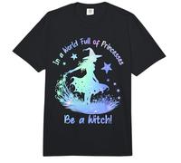 In a World Full of Princesses Be a Witch Comfort Colors Adult Heavyweight T-Shirt