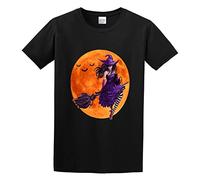 In A World Full of Princesses Be A Witch Men's T-Shirt Unisex Black Cotton Print tee Shirts M