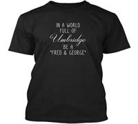 in A World Full of Umbridge Be A T Shirt Made in The USA Black L