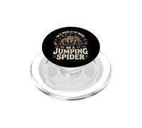 In A World of Bugs Be A Jumping Spider PopSockets PopGrip para MagSafe