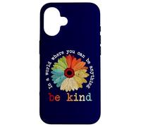 In A World Where You Can be Anything be Kindness Gift Carcasa para iPhone 16