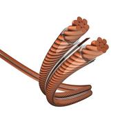 In-akustik 0060242 - Cable para Altavoces (2 x 2,5 mm², tecnología MSR, Transparente, por Metro)