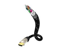 IN - AKUSTIK Cable HDMI 2.0a con 18 Gbps de 3 metros, color negro