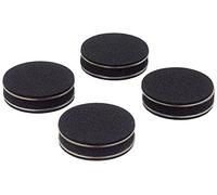 In-akustik Premium Doublette - Amortiguadores para Equipos de Sonido (4 Unidades), Color Cromo