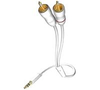 In-akustik star - cable de audio para mp3 (clavija de 3,5 mm a rca de