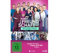 In aller Freundschaft - Die jungen Ärzte, Staffel 10, Teil 1 (Folgen 379-399) [Alemania] [DVD]