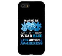 In April We Wear Blue Autism Awareness Men Women Kids Autism Carcasa para iPhone SE (2020) / 7 / 8