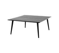 &Tradition Mesa de centro In Between SK24 90 x 90 cm Roble lacado negro