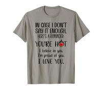 In Case I Don't Say It Enough Couples Romantic Husband Wife Camiseta