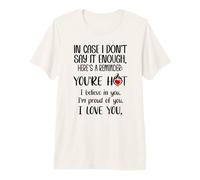 In Case I Don't Say It Enough Couples Romantic Husband Wife Camiseta Premium