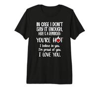 In Case I Don't Say It Enough Couples Romantic Husband Wife Camiseta Premium