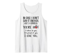 In Case I Don't Say It Enough Couples Romantic Husband Wife Camiseta sin Mangas