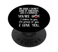 In Case I Don't Say It Enough Couples Romantic Husband Wife PopSockets PopGrip Adhesivo
