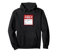 In Case of Fire Sudadera con Capucha