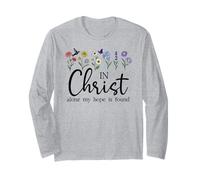 In Christ Alone My Hope is Found John 14:6 Christian Jesus Manga Larga
