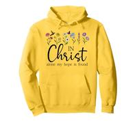 In Christ Alone My Hope is Found John 14:6 Christian Jesus Sudadera con Capucha