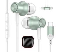 In Ear Auriculares USB C con Cable para iPhone 17 Pro Max 16e 5G Pixel 10 9 | Magnéticos Estéreo Audifonos USB C con Microfono para Samsung Galaxy A57 A37 5G A56 A36 A35 Xiaomi 17T Pad 8 7 POCO X8 Pro X7