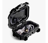 in Ear Monitor - Funda protectora para monitor IEM, resistente al agua, fabricado en Estados Unidos, adecuado para KZ ZS10/ZS10 Pro/ZSN/ZST/AS10/AS16/Sure SE215-CL/SE201-K, color negro