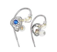 In Ear Monitores Auriculares Auriculares 11mm PET Diafragma Compuesto Dinámico Auricular 3.5mm Transparente Sin Micrófono