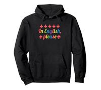 In English please profesor de ingles como lengua extranjera Sudadera con Capucha