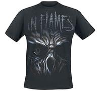 In Flames Ghost Hombre Camiseta Negro XL 100% algodón Regular