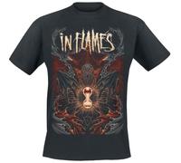 In Flames Ghost In My Head Hombre Camiseta Negro 100% algodón Regular