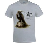 In Flames Sounds of A Playground Fading Sport T Shirt for Men O Neck T-Shirt Grey