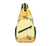 In Flower Baseball Sports Field Sling Bag, Mochila de Hombro Paquete de Pecho Causal Crossbody Daypack para Mujeres Hombres Senderismo Viajes