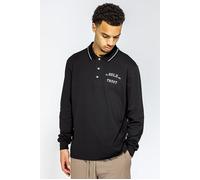 In Gold We Trust The Boris Ls Jet Black Talla: S | Polos Outlet | Unisex | Negro