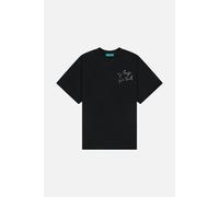 In Gold We Trust The Parrot Black Talla: M | Camisetas de Seda Outlet | Unisex | Negro