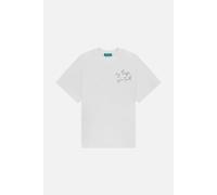 In Gold We Trust The Parrot White Talla: M | Camisetas de Seda Outlet | Unisex | Blanco