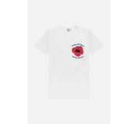 In Gold We Trust Unisex The Flower White Talla: XS | Camisetas de Seda Outlet | Unisex | Blanco