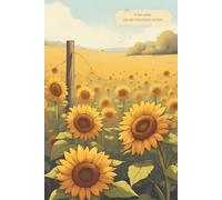 IN HER SMILE, YOU SEE TOMORROW'S WOMAN: Sunflower Inspired Lined Notebook Perfect Gift for Blooming Girls for School or Personal Use Printed on Cream Paper