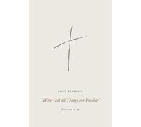 In His Light: A5 Notebook for your thoughts and notes, With God All Things are Possible.