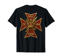 IN HOC Signo VINCES - Símbolo de los Caballeros Templarios Camiseta