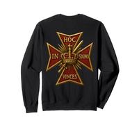 IN HOC Signo VINCES - Símbolo de los Caballeros Templarios Sudadera