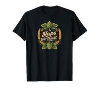 In Hops We Trust Craft Beer Brewing Design Camiseta