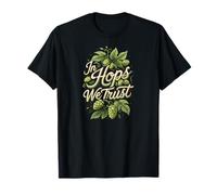 In Hops We Trust Craft Beer Brewing Hops Design Camiseta