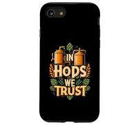 In Hops We Trust Funny Beer Brewing Graphic Carcasa para iPhone SE (2020) / 7 / 8